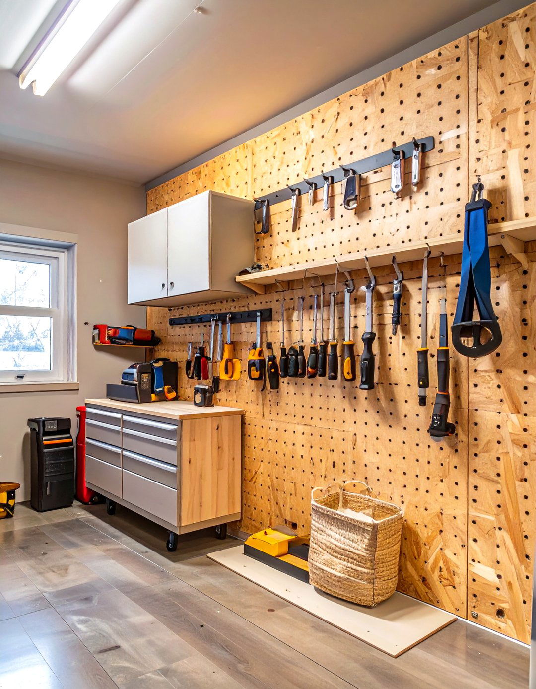 French Cleat System for Garage Walls - 30 storage ideas for garage