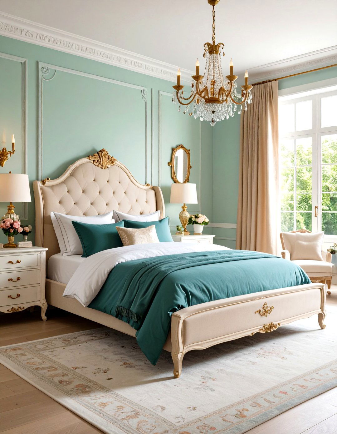 French Country Bedroom Charm - 30 room interior design bedroom ideas