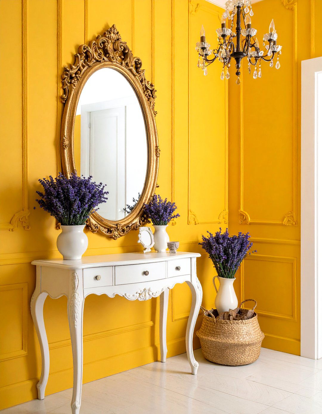 French Country Entryway Elegance - 30 ai entryway makeover ideas