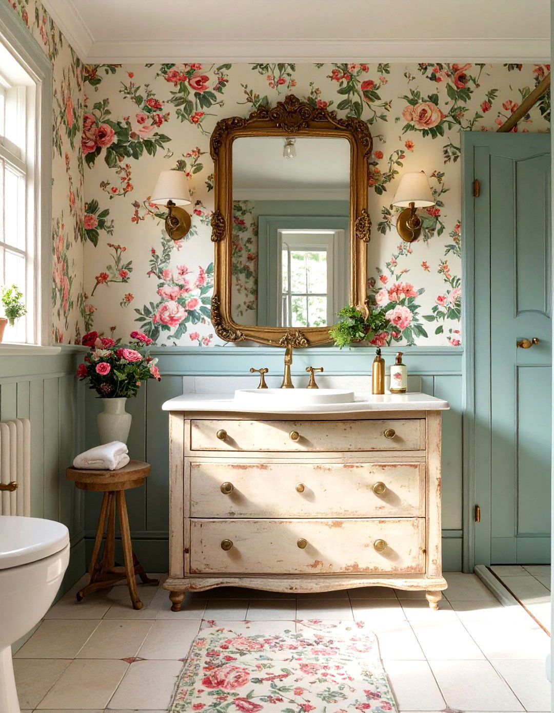 French Country Guest Bathroom - 30 guest bathroom remodel ideas