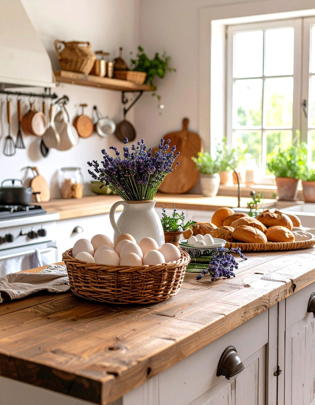 French Country Kitchen Counter - 30 kitchen counter decor ideas