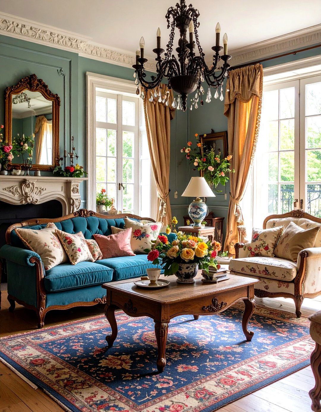 French Country Living Room - 30 home decor ideas for living room