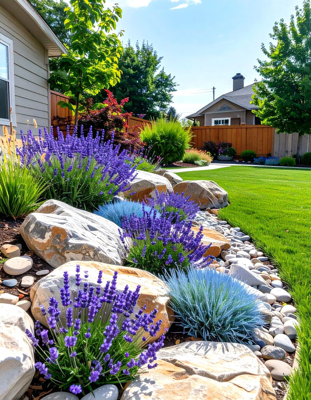 30 Small Rock Garden Ideas for Low-Maintenance Yards - We Love Home Blog