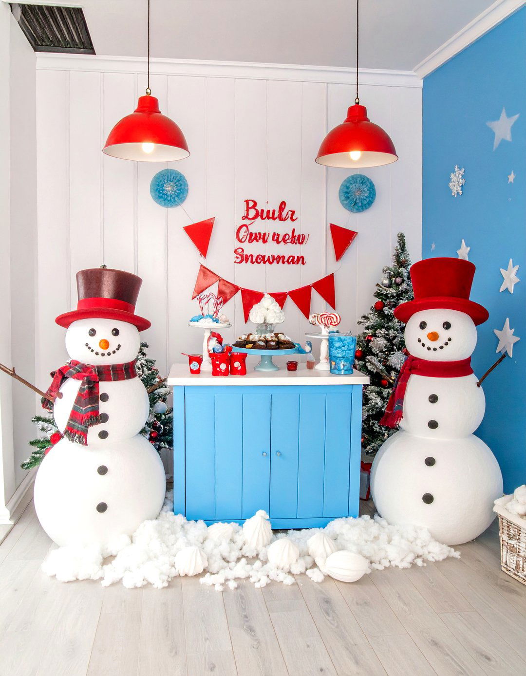 Frosty the Snowman Inspired Shower - 30 january baby shower ideas