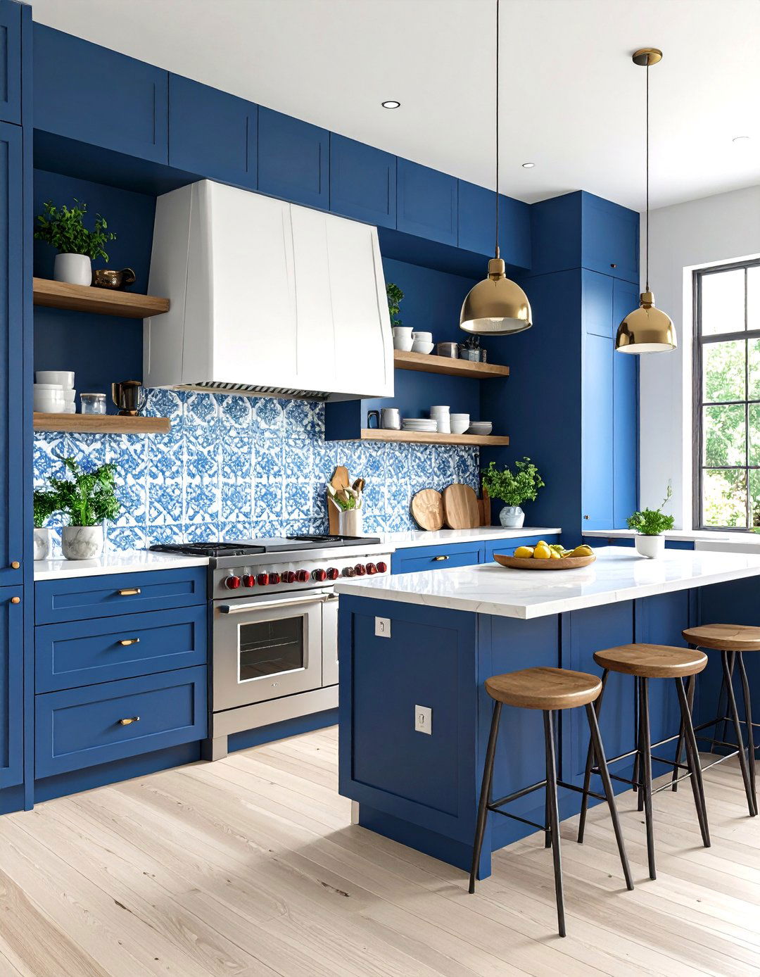 Full Height Tiled Wall Kitchen - 30 kitchen backsplash tile ideas