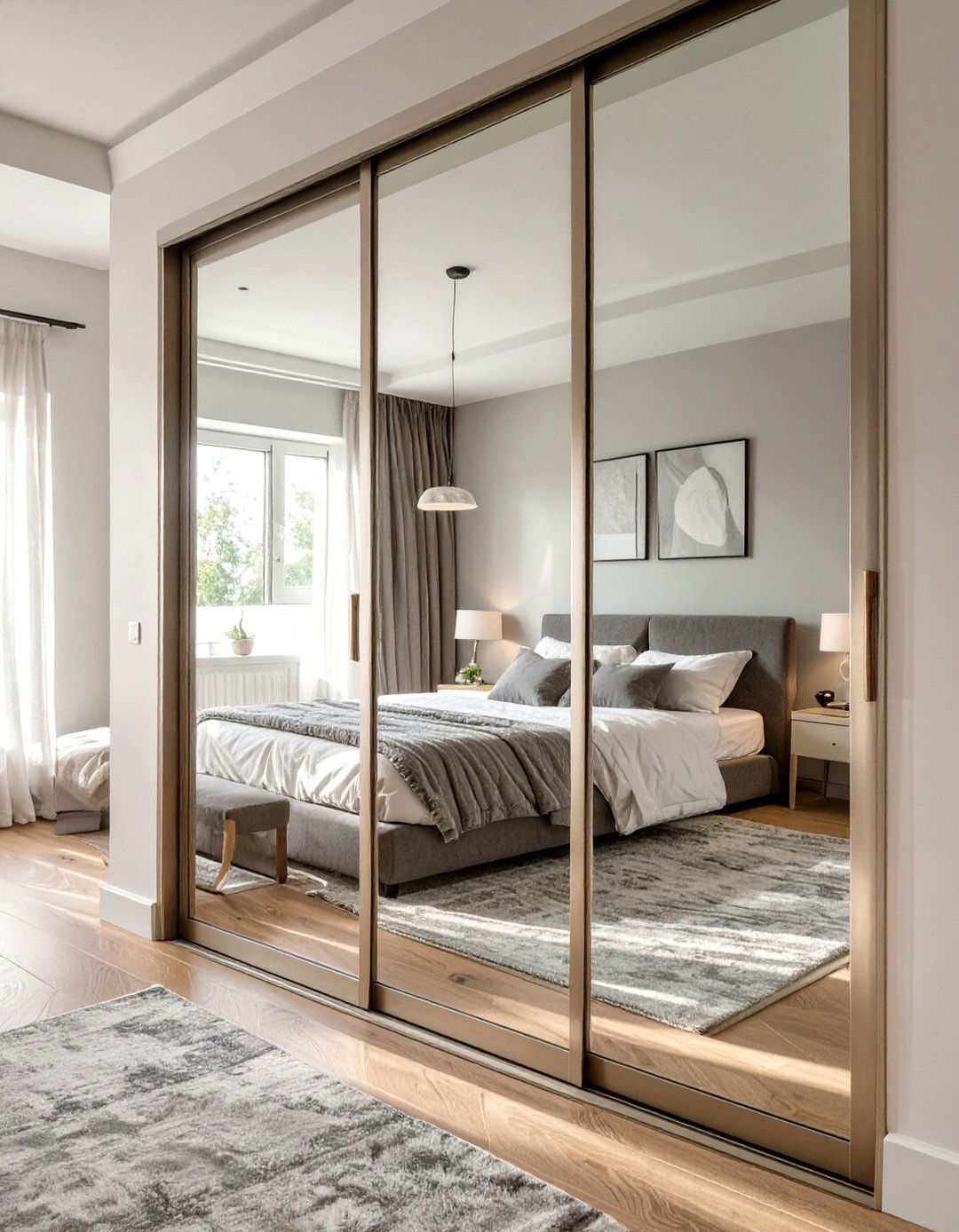 Full Length Mirrored Sliding Closet Doors - 30 sliding closet door ideas