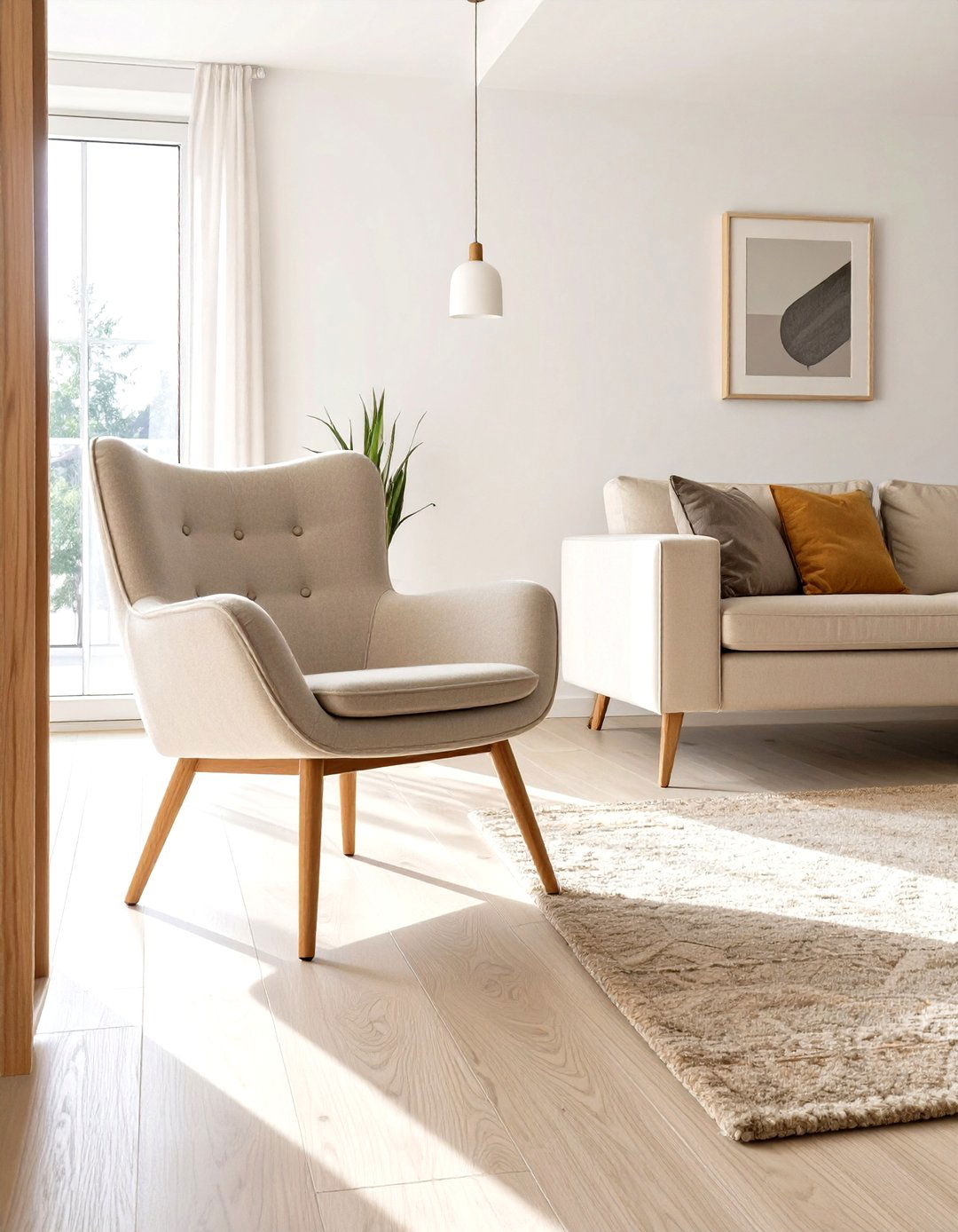 Furniture with Exposed Legs - 30 space interior design ideas