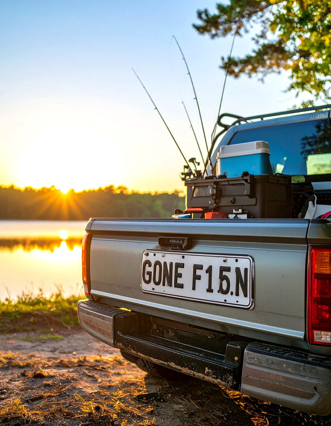 GONE F HIN for the Avid Angler - 30 vanity plate ideas