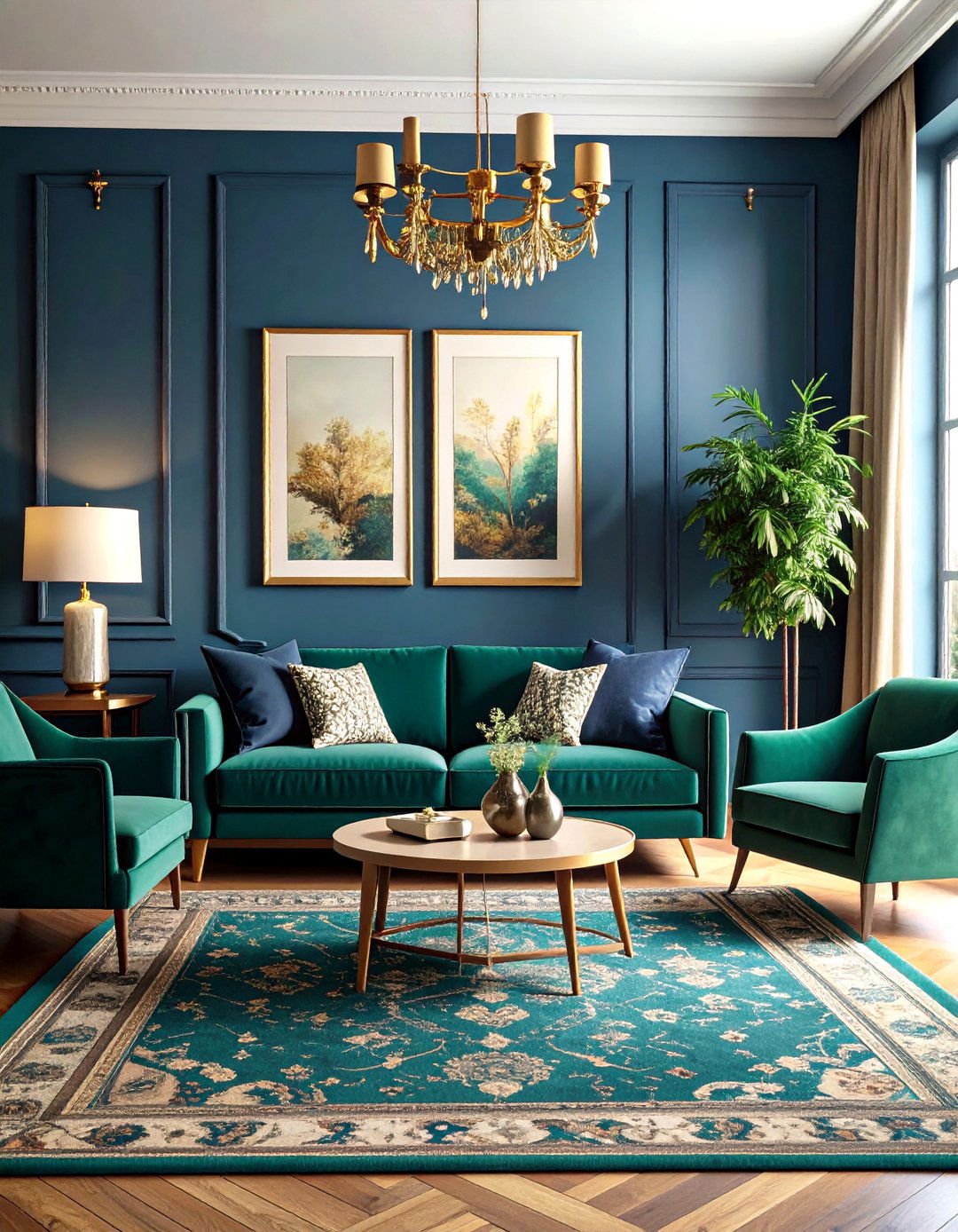 Gale Force A Moody and Dramatic Living Room - 30 2025 paint color trends sherwin williams