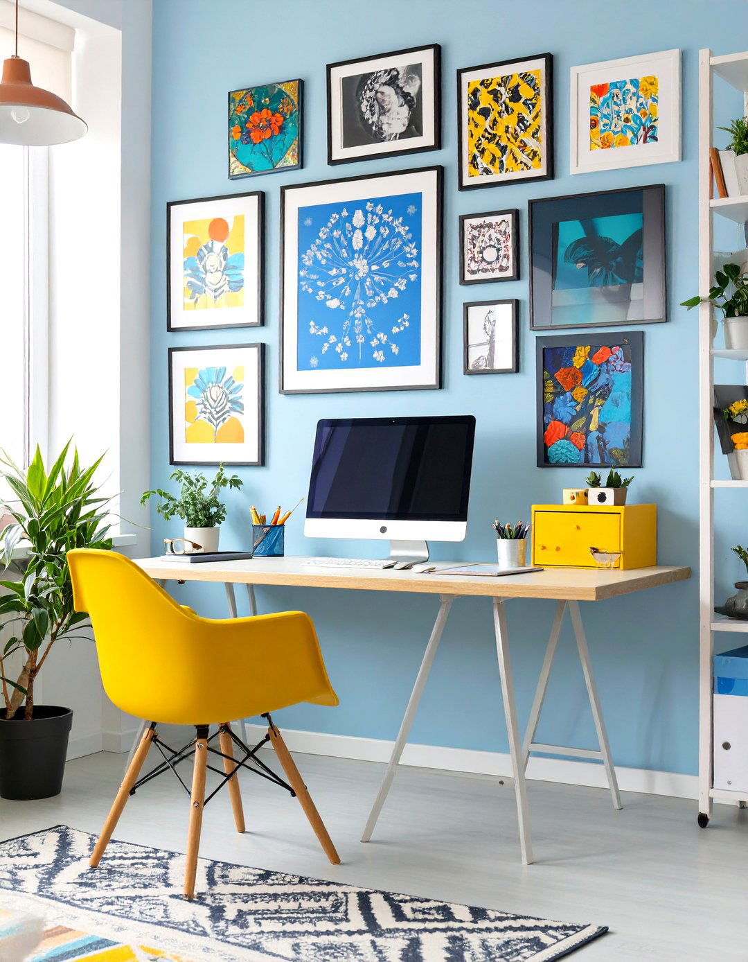 Gallery Wall Office Space Layout - 30 small office layout ideas
