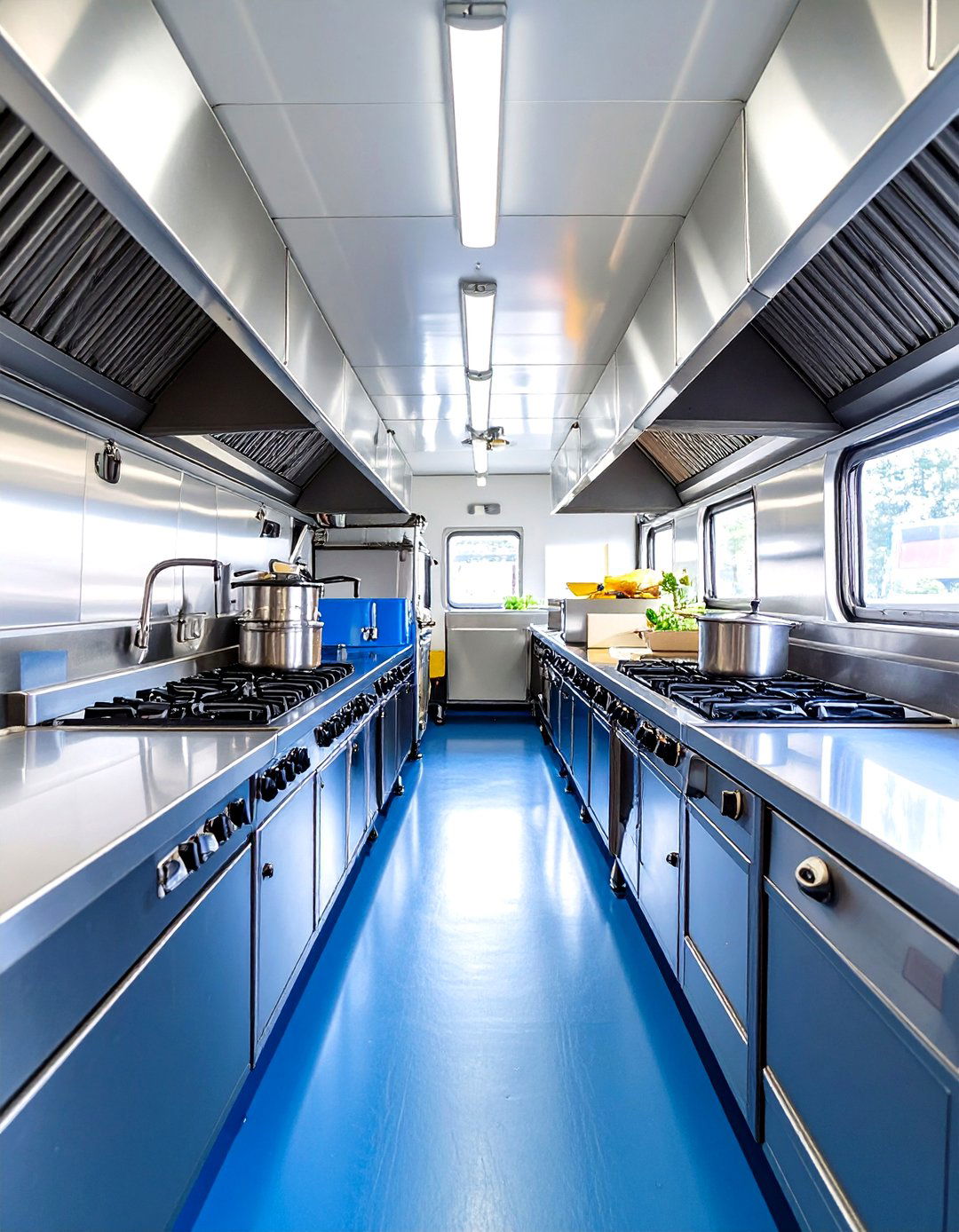 Galley Kitchen Layout - 30 restaurant kitchen design ideas