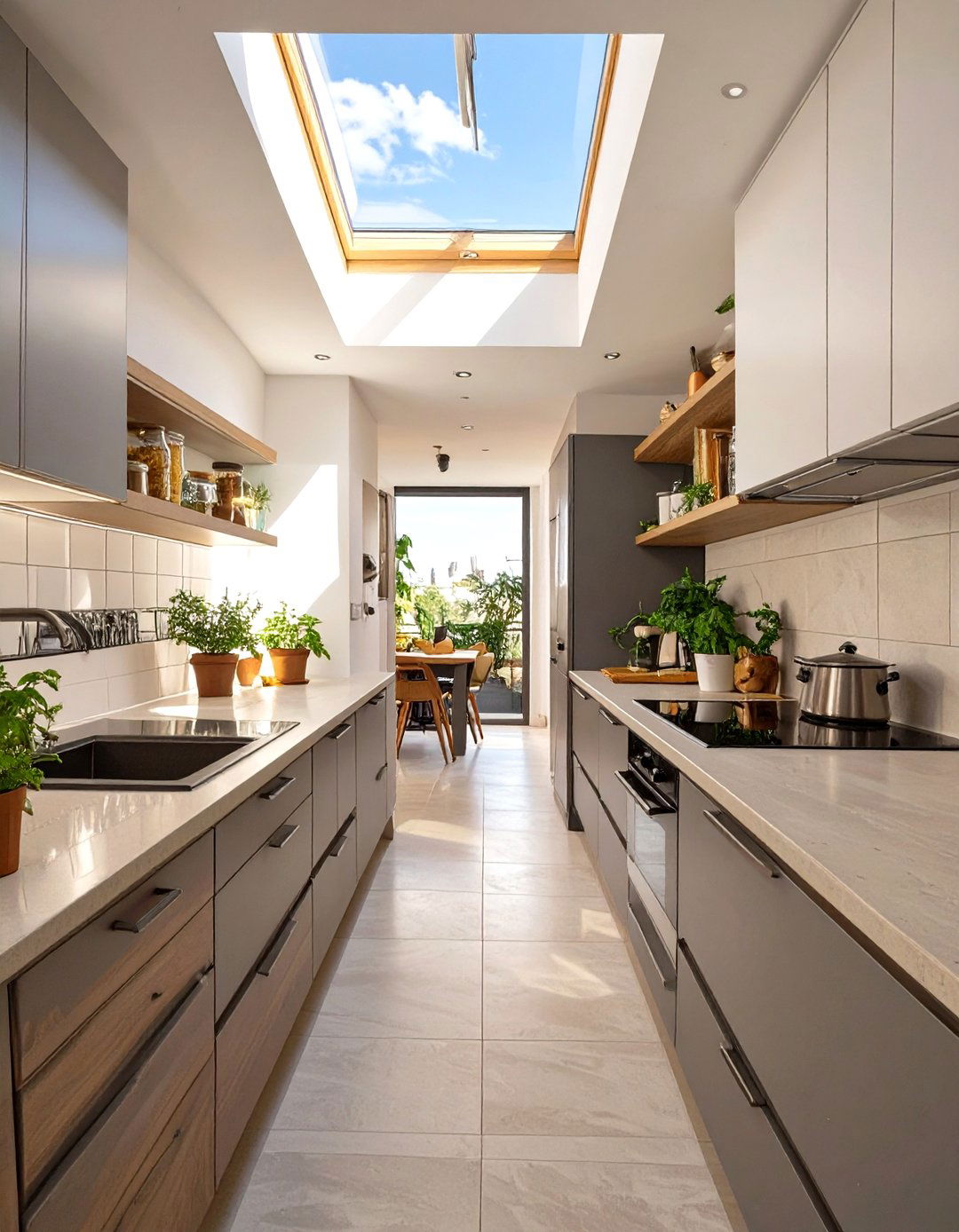 30 Small Narrow Galley Kitchen Ideas for Your Home - We Love Home Blog