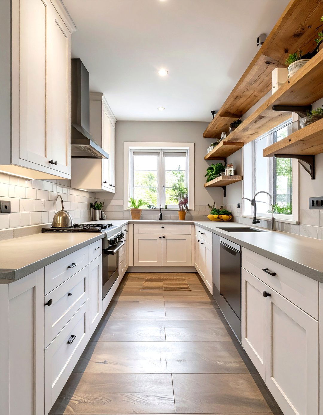 Galley Layout for Small Simple Kitchens - 30 small simple kitchen design ideas