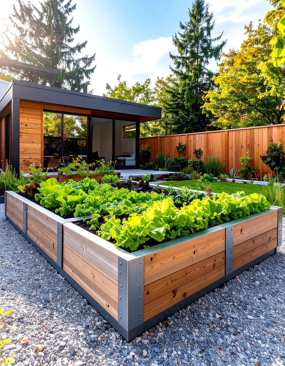 Galvanized Steel Raised Garden Bed - 30 raised garden bed designs