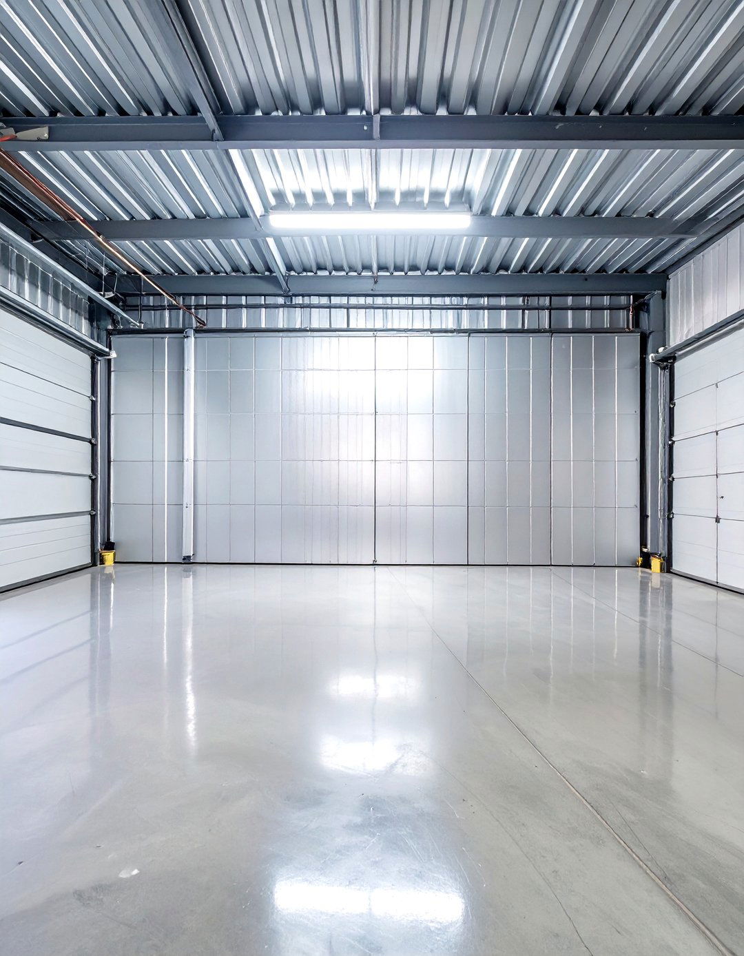 Galvanized Steel Wall Panels - 30 interior garage wall ideas
