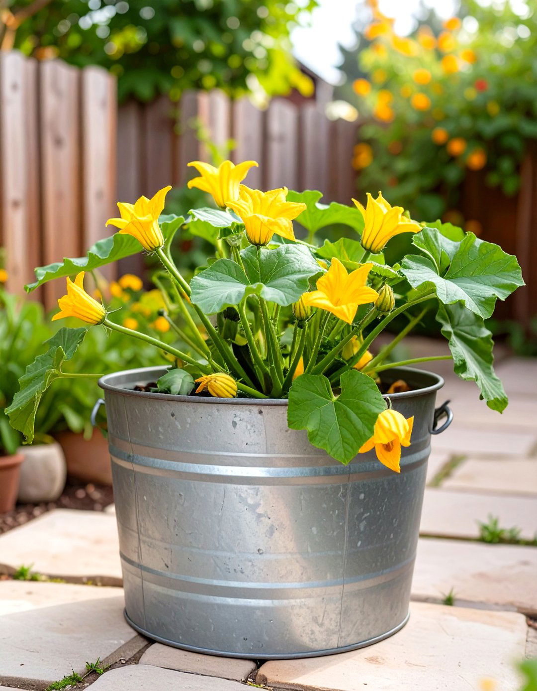 Galvanized Tub Small Backyard Vegetable Garden - 30 small backyard backyard vegetable garden ideas