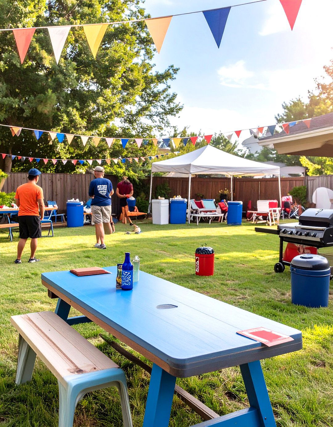 Game Day Tailgate Celebration - 30 couples shower ideas
