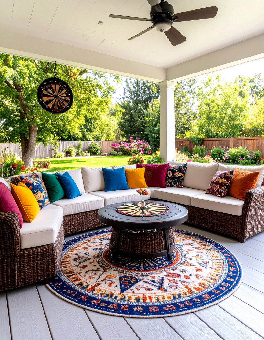 Game Room and Hangout Spot - 30 3 season porch ideas