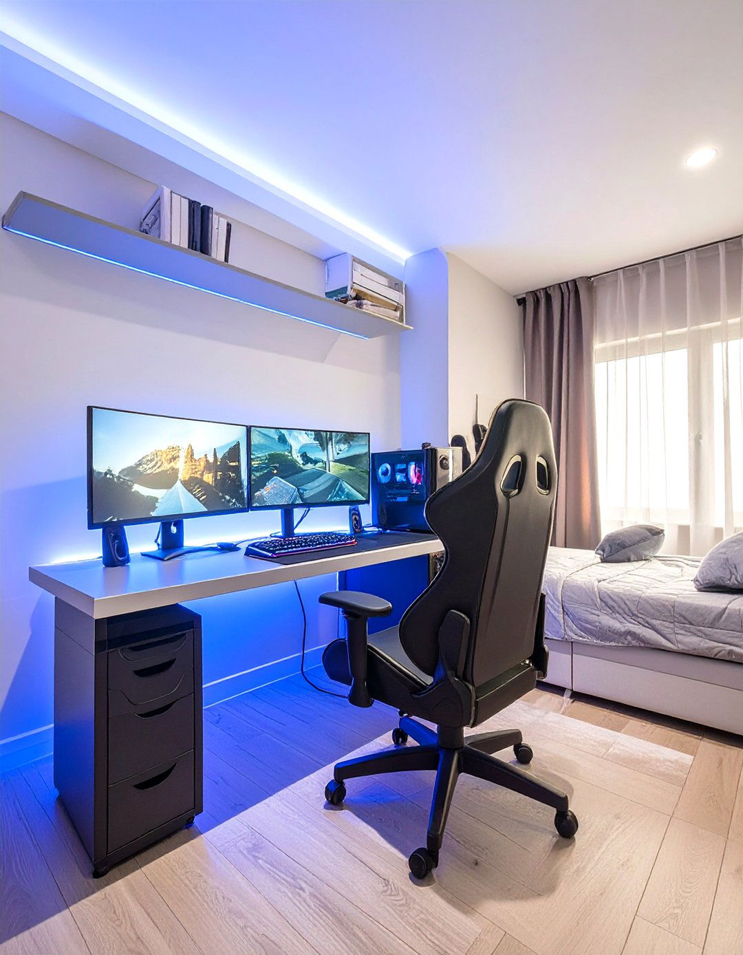 Gaming Sanctuary Teen Boy Bedroom - 30 teen boy bedroom ideas