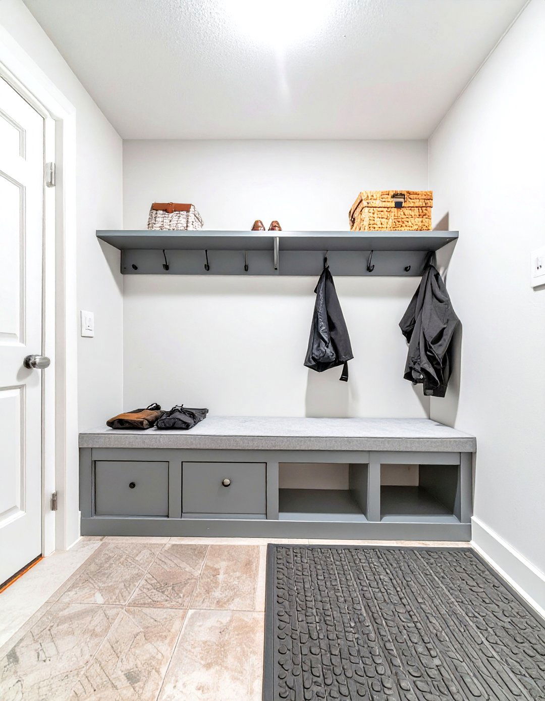 Garage Entry Small Mudroom - 30 small mudroom mudroom ideas