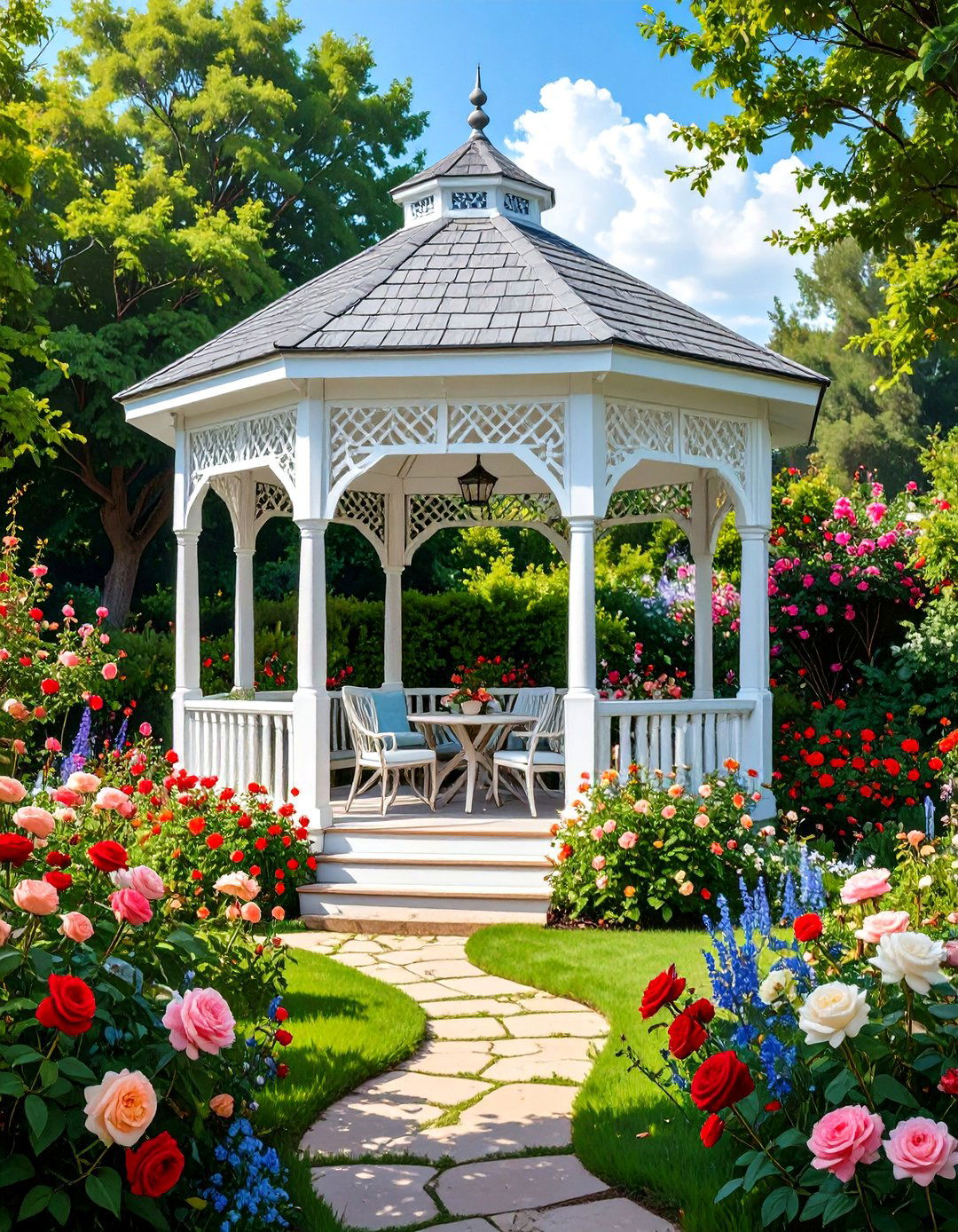 Garden Gazebo Pavilion - 30 backyard pavilion ideas
