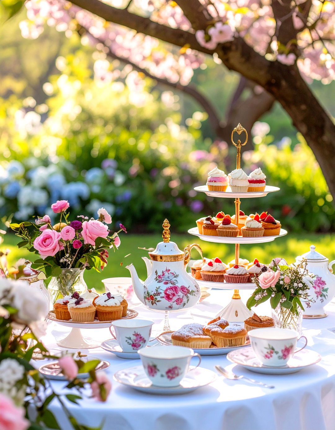 Garden Tea Party - 30 outdoor party ideas