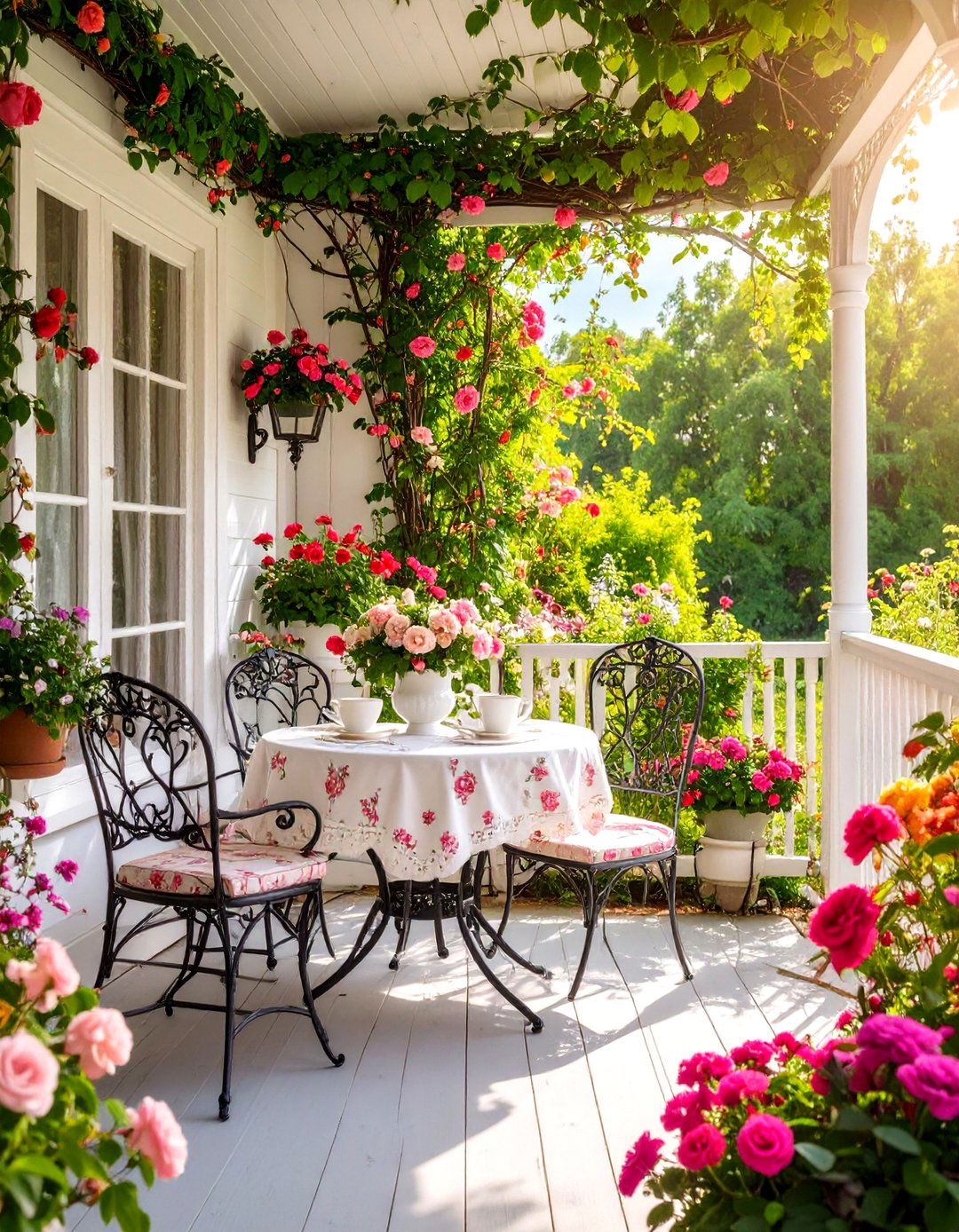 Garden Tea Room - 30 3 season porch ideas