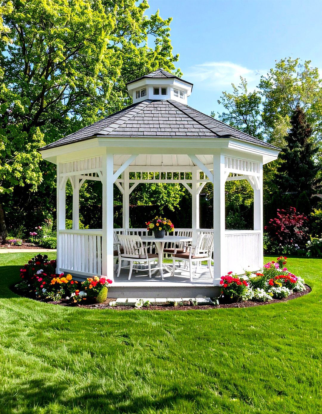 Gazebo Style Patio Enclosure - 30 patio enclosure ideas