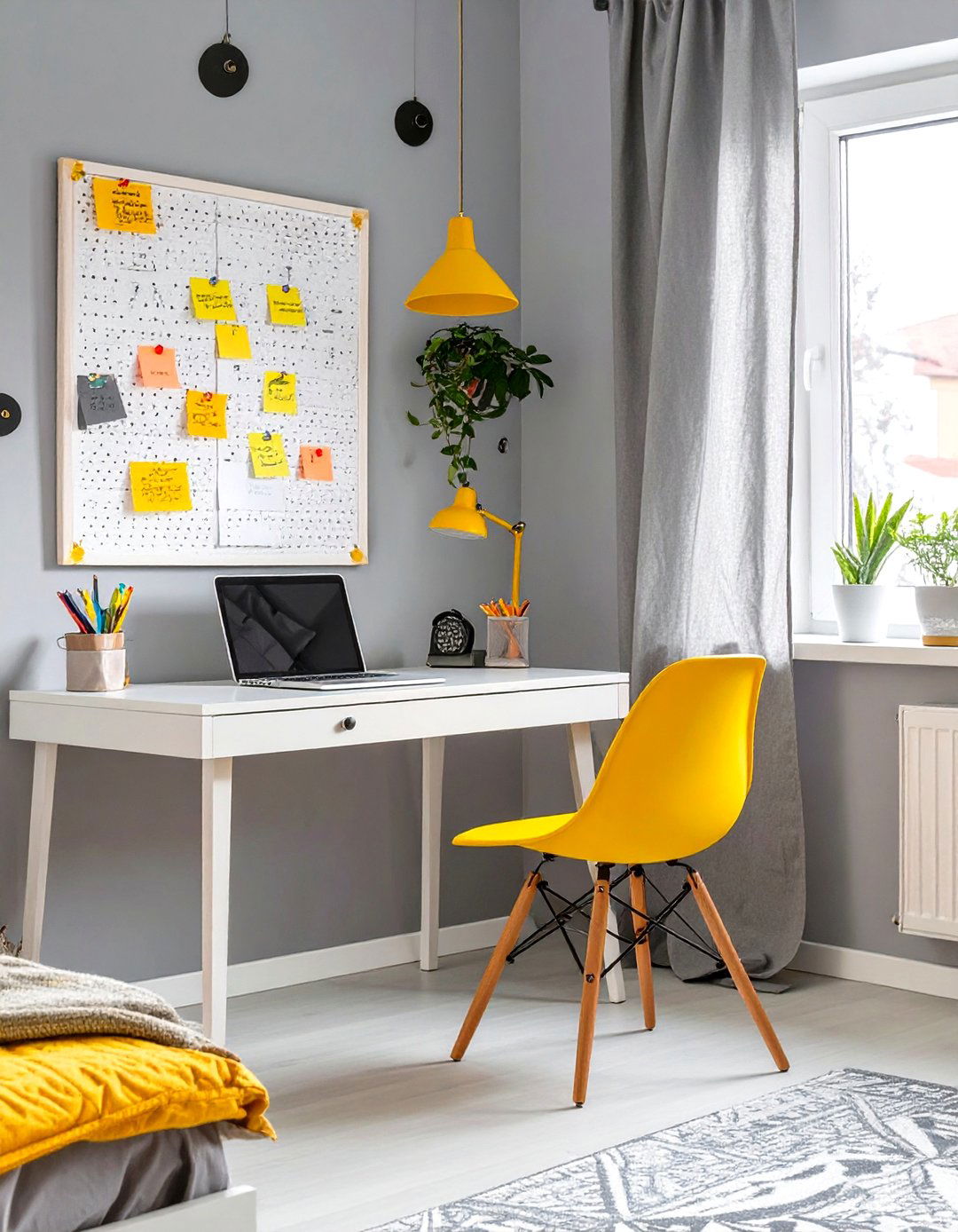 Gender Neutral Study for a Teenager - 30 study interior design ideas