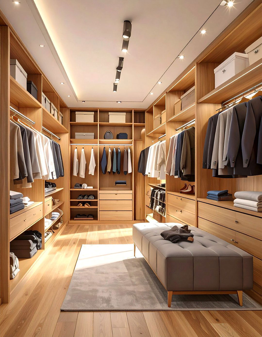 Gender Neutral Walk In Closet Design - 30 walk in closet design ideas