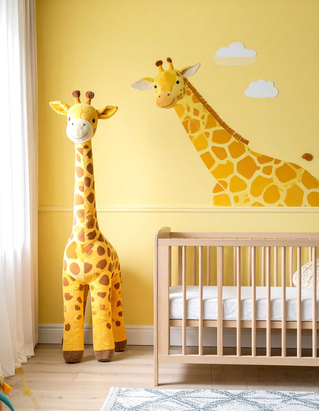 Gentle Giraffe Themed Baby Room - 30 baby room decor ideas