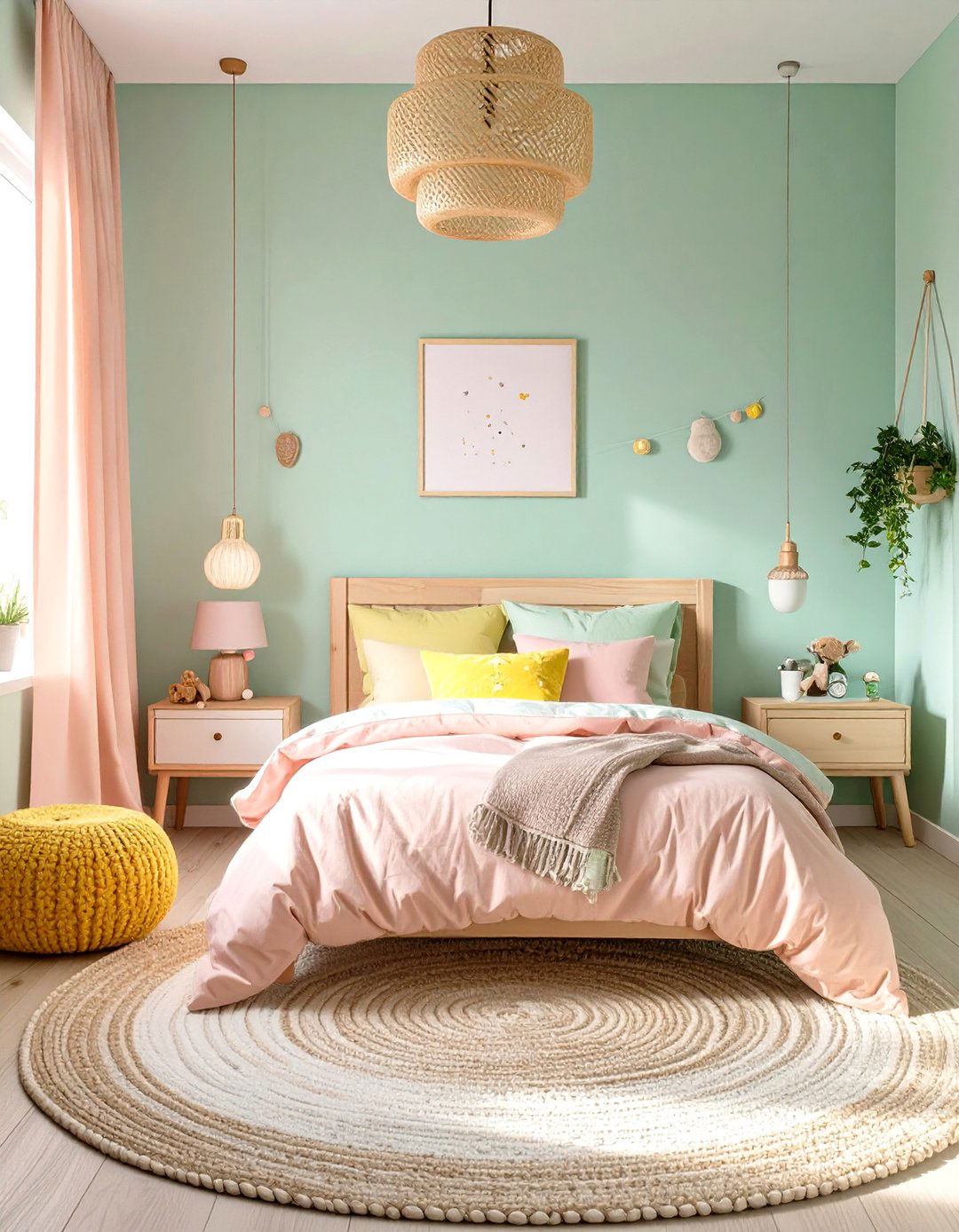 Gentle Pastel Color Palette - 30 toddler bedroom ideas