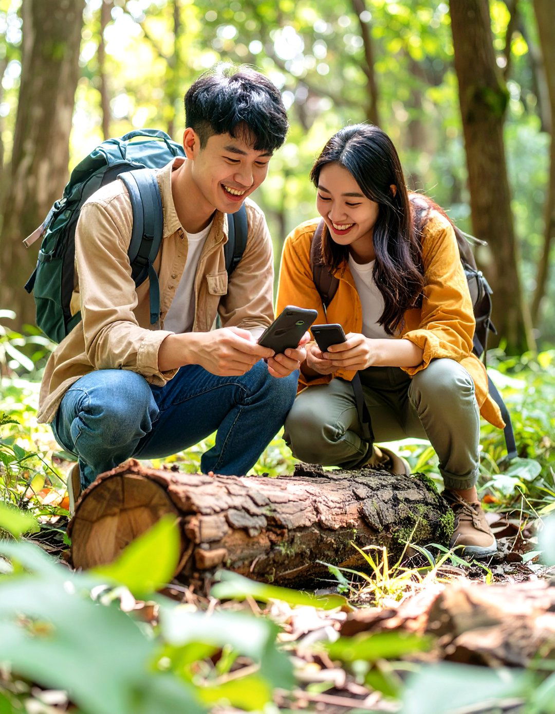 Geocaching Adventure in a Park - 30 outdoor date ideas