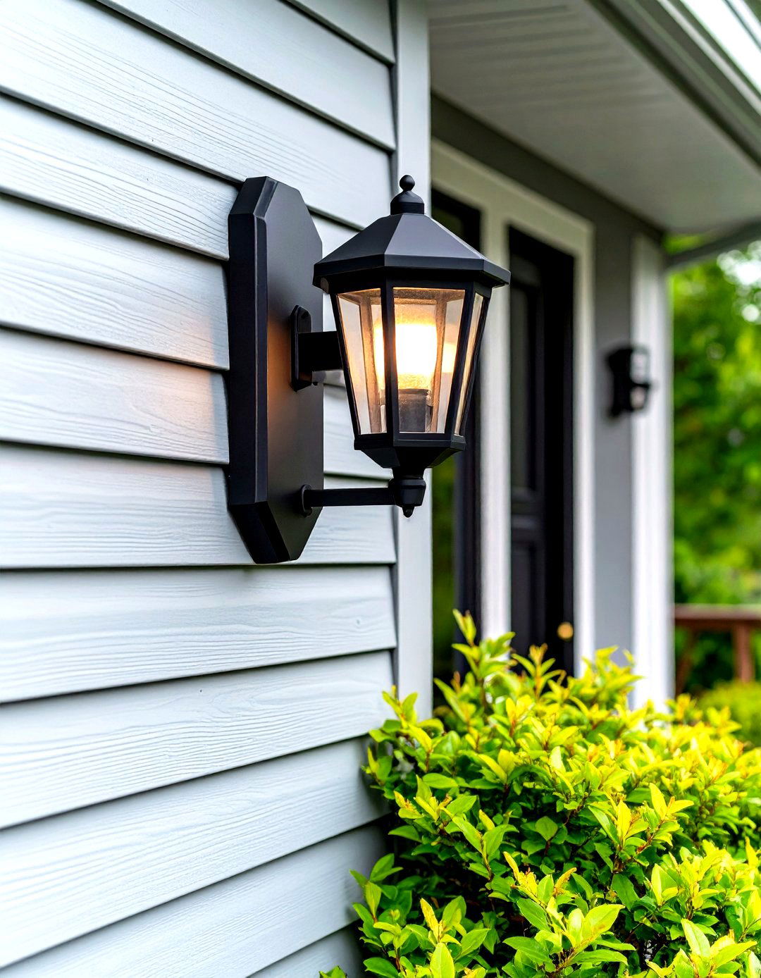 Geometric Frame Outdoor Sconces - 30 outdoor wall lighting ideas