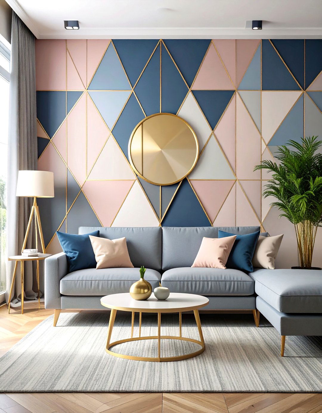 30 Accent Wall Ideas Living Room Design Inspiration - We Love Home Blog