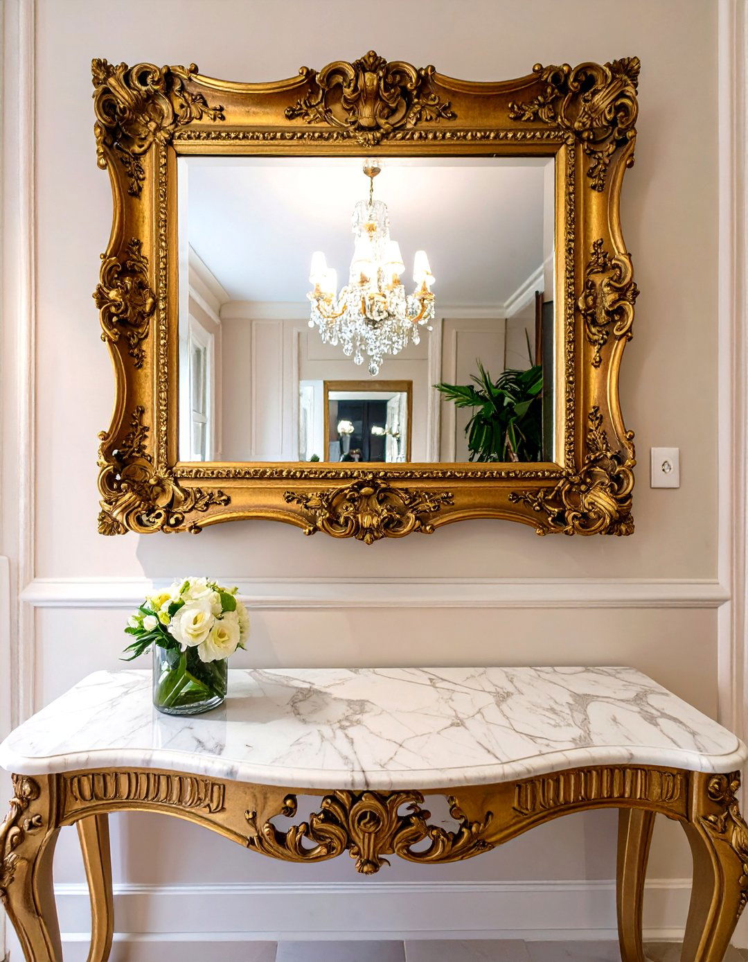 Gilded Frames for Mirrors and Art - 30 what is traditional interior design ideas