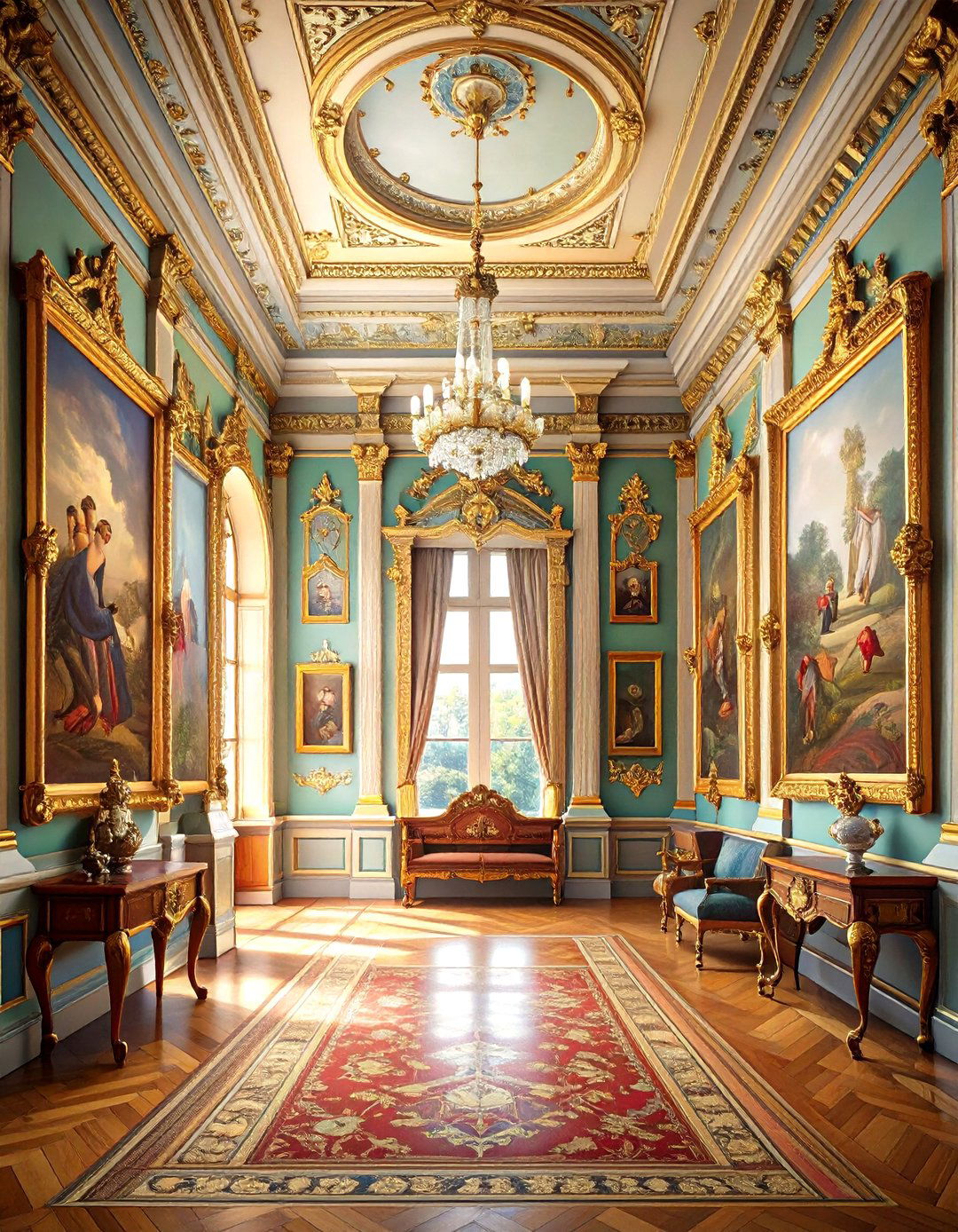 Gilded Mirrors and Picture Frames - 30 victorian interior design ideas