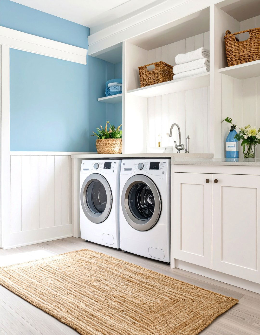 30 Modern Stacked Laundry Room Ideas to Save Space