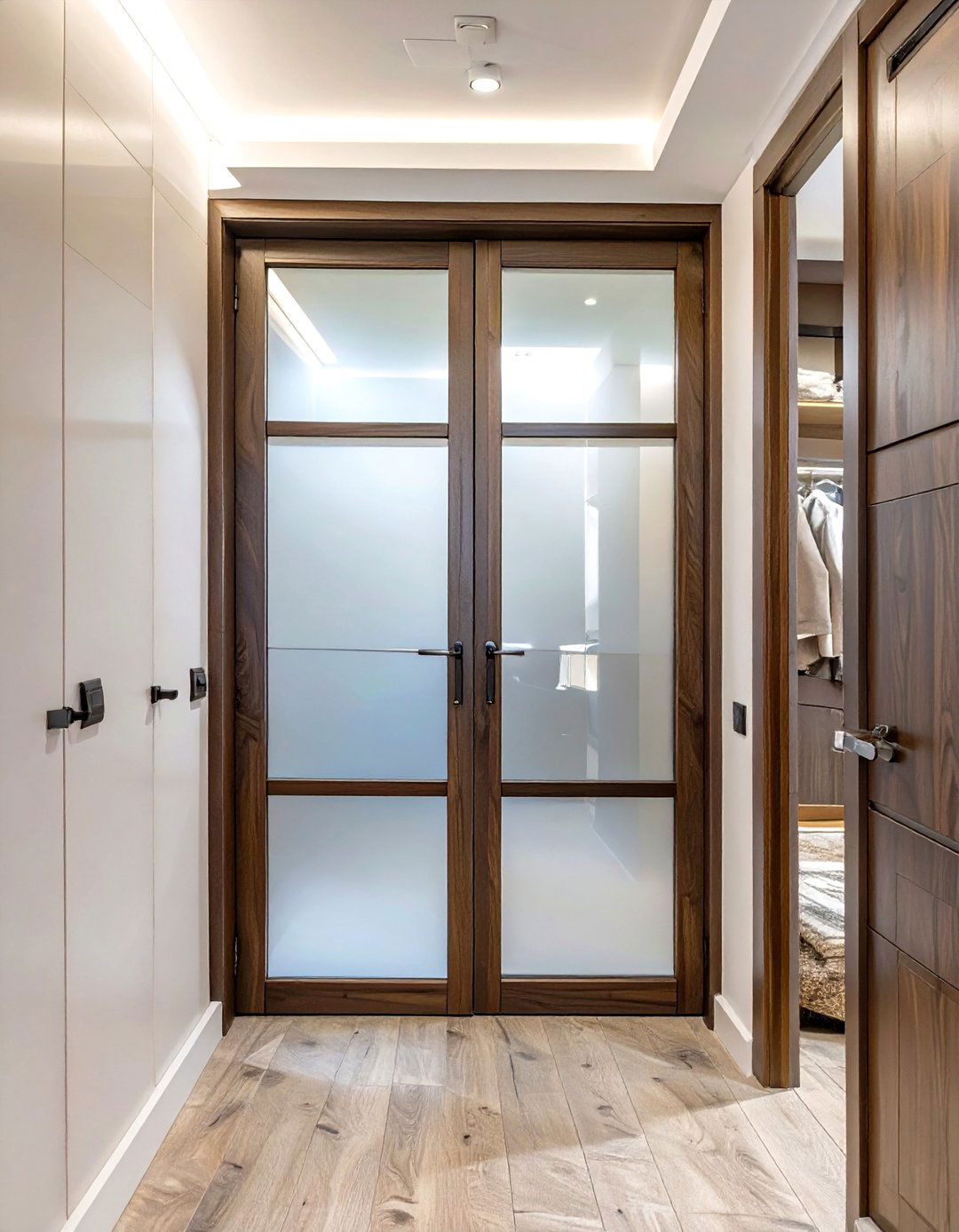 Glass Panel Closet Doors - 30 small closet door ideas