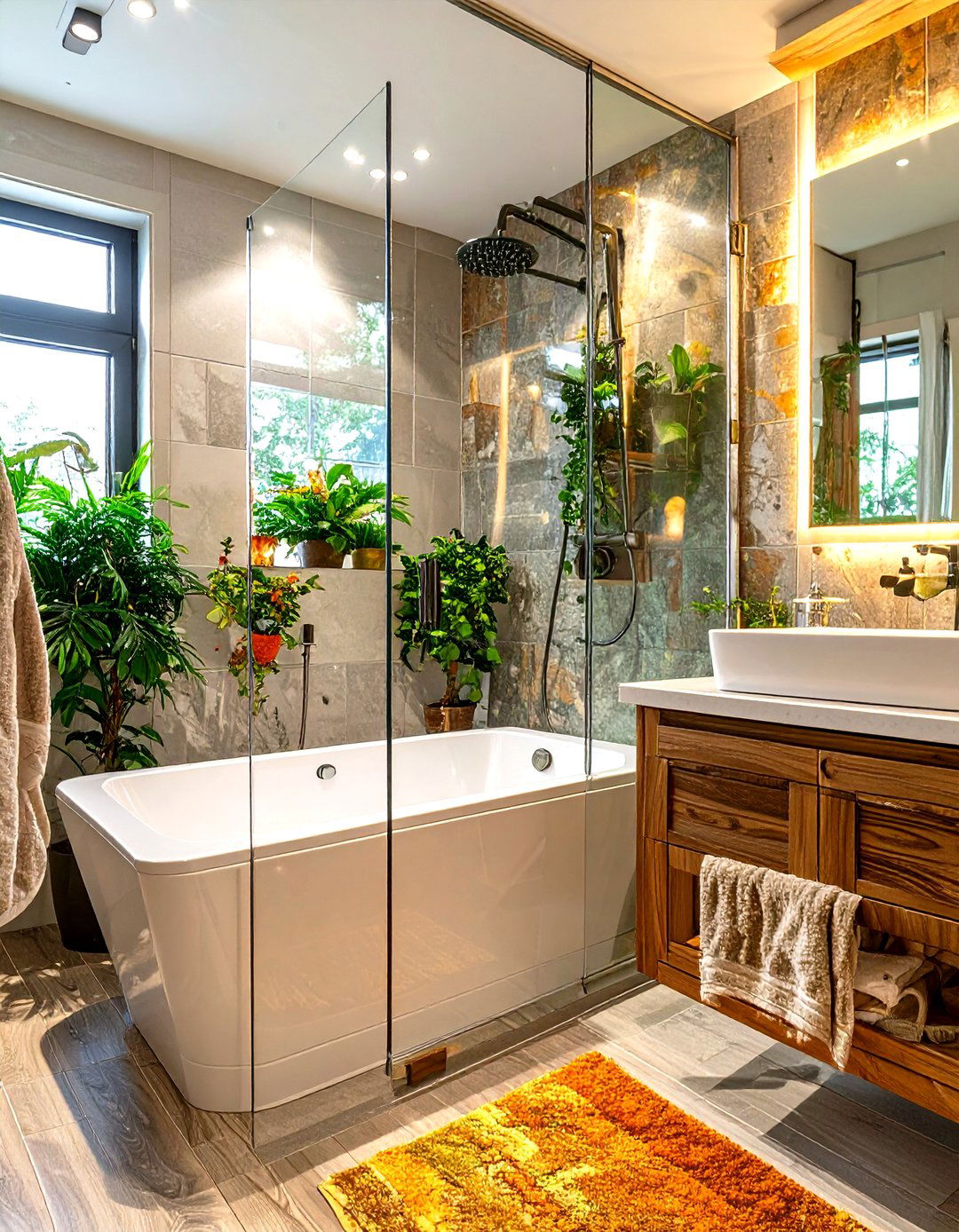 30 Small Bathroom Ideas with Tub for a Spa-Like Feel