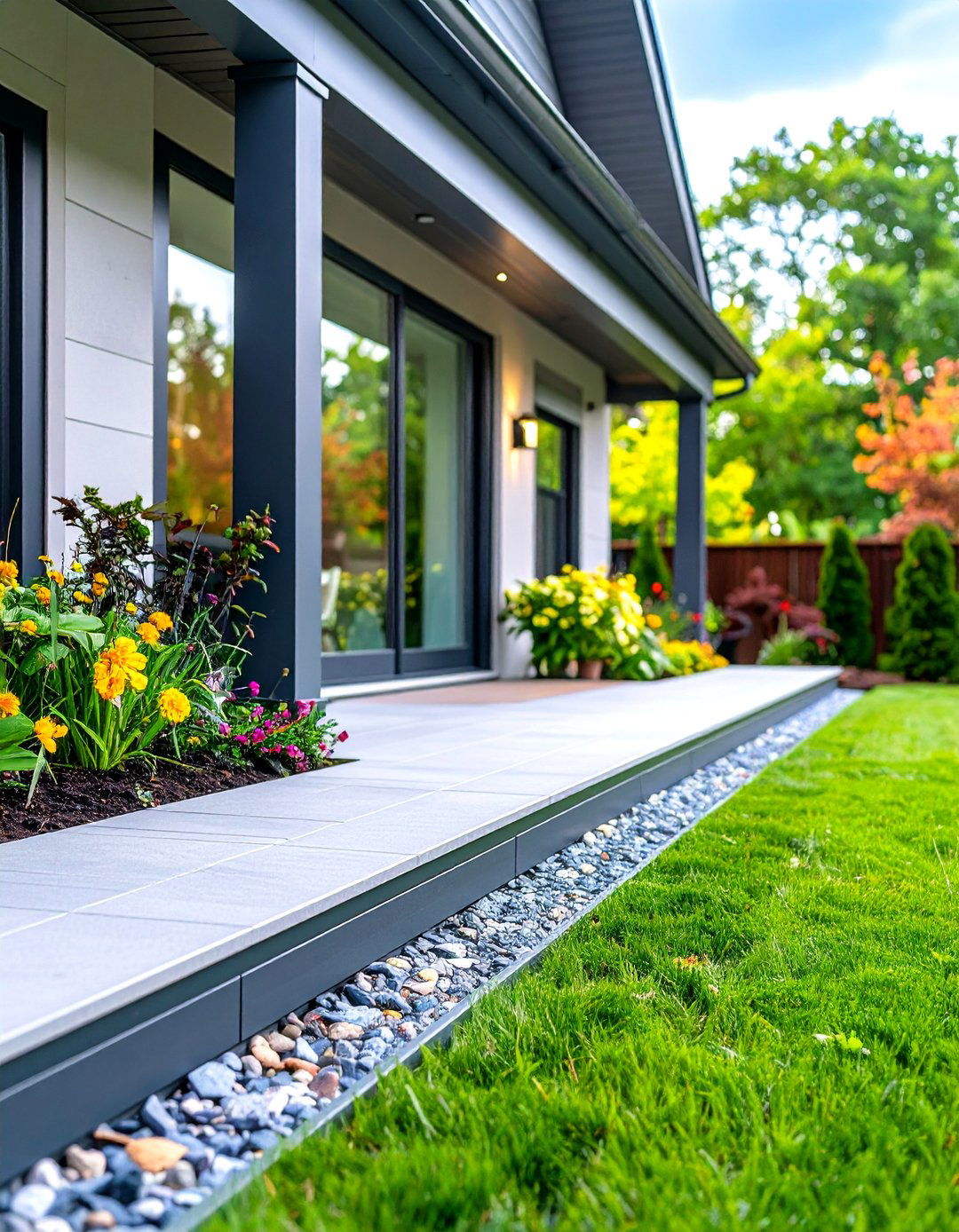 Glass Panel Porch Skirting - 30 porch skirting ideas