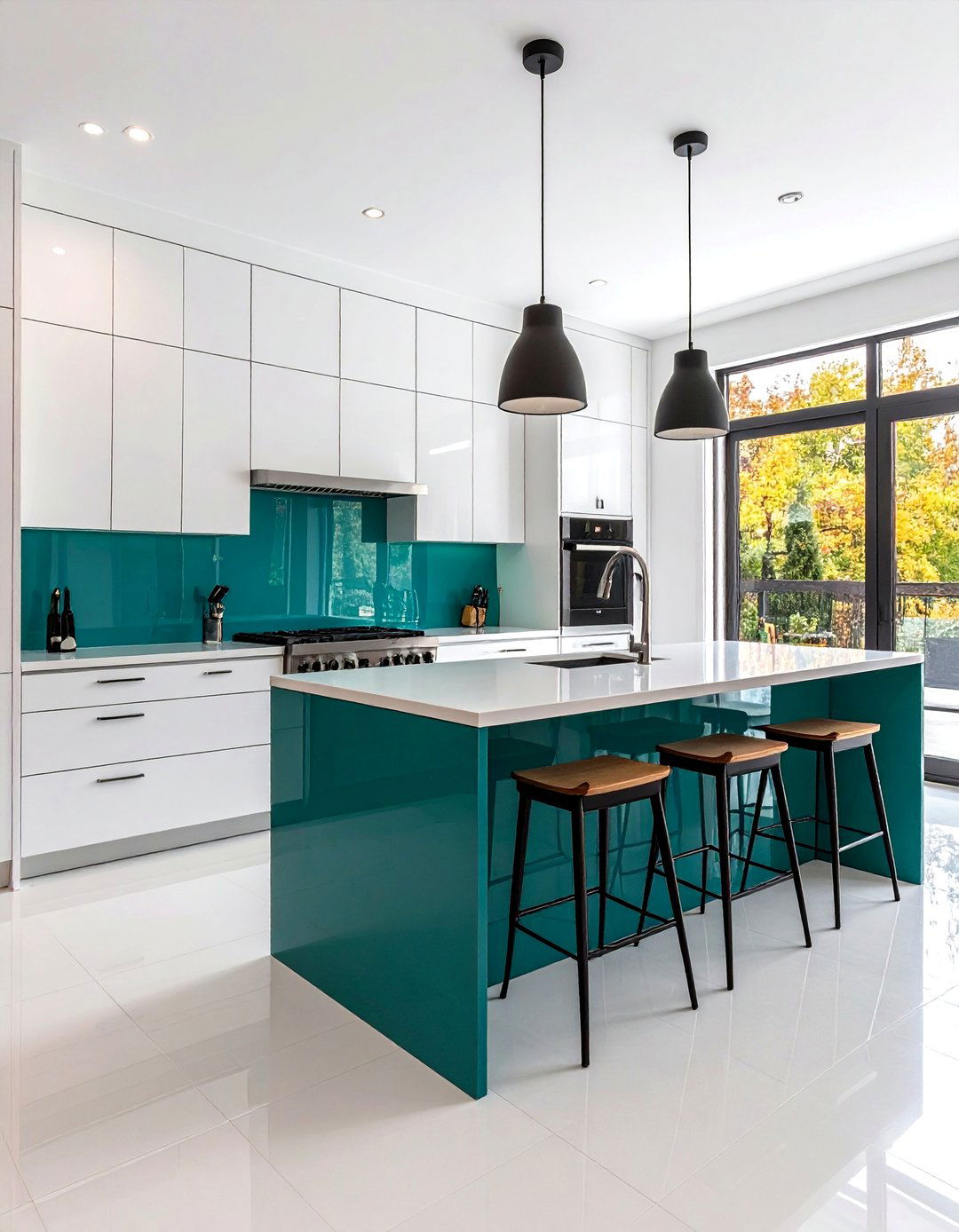 Glass Sheet Backsplash Kitchen Wall - 30 kitchen wall ideas