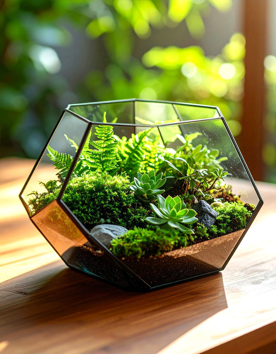 Glass Terrarium Patio Planter - 30 patio planter ideas