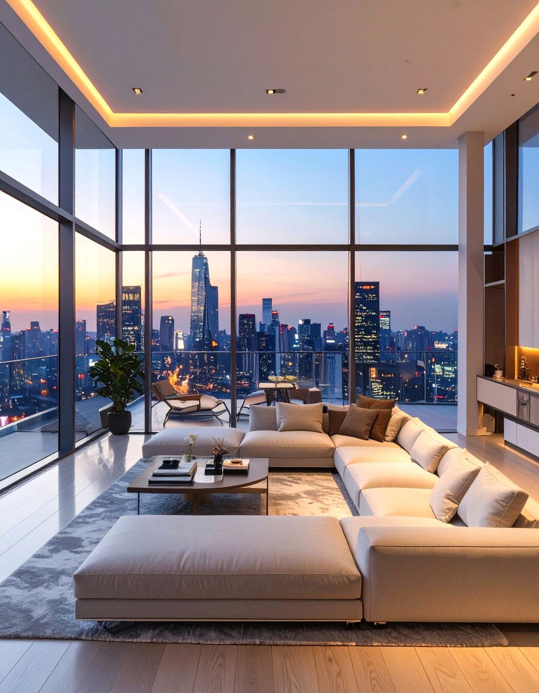 Glass Wall Open Living Room - 30 open living room ideas