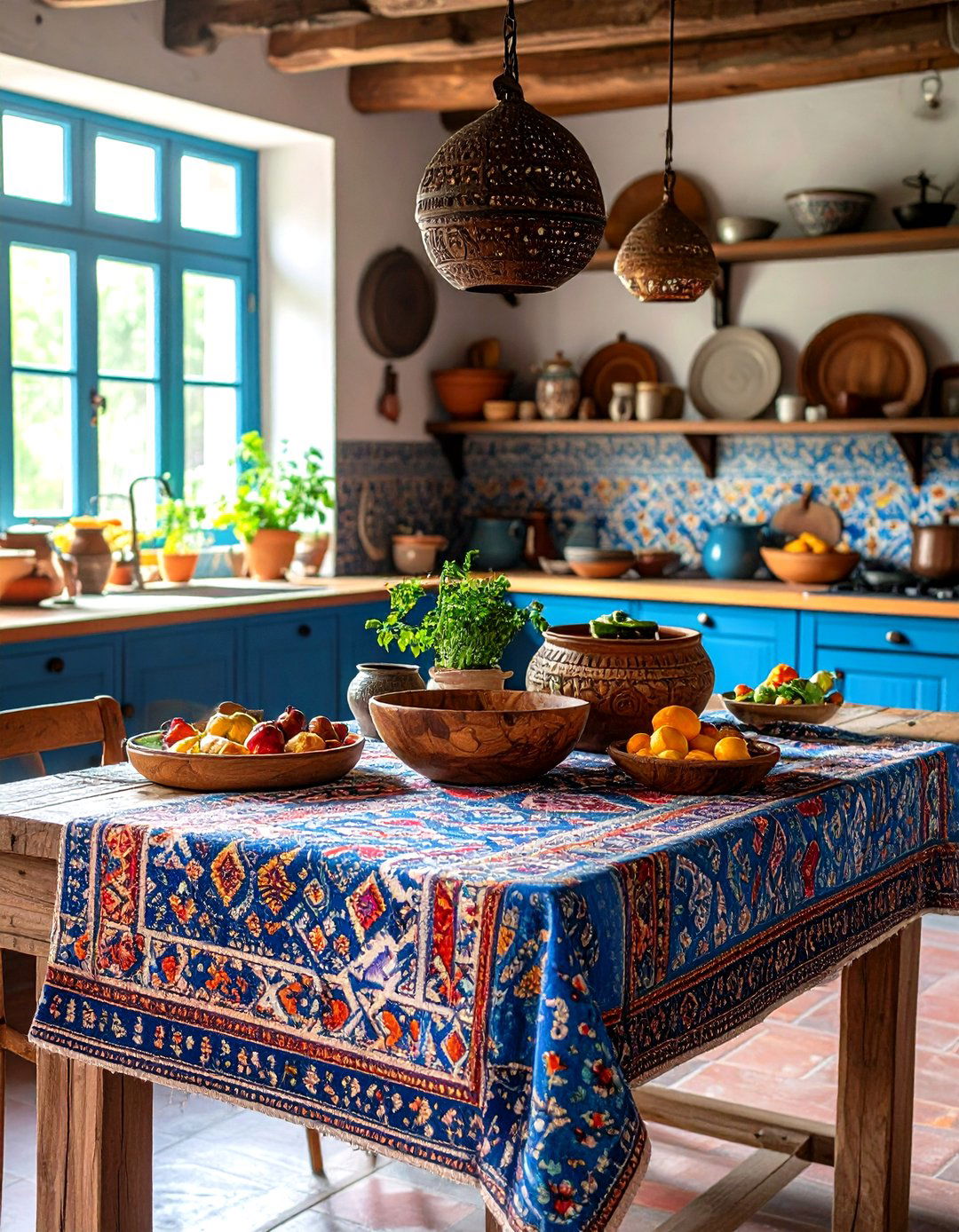Global Artisan Collection - 30 kitchen table decorations ideas