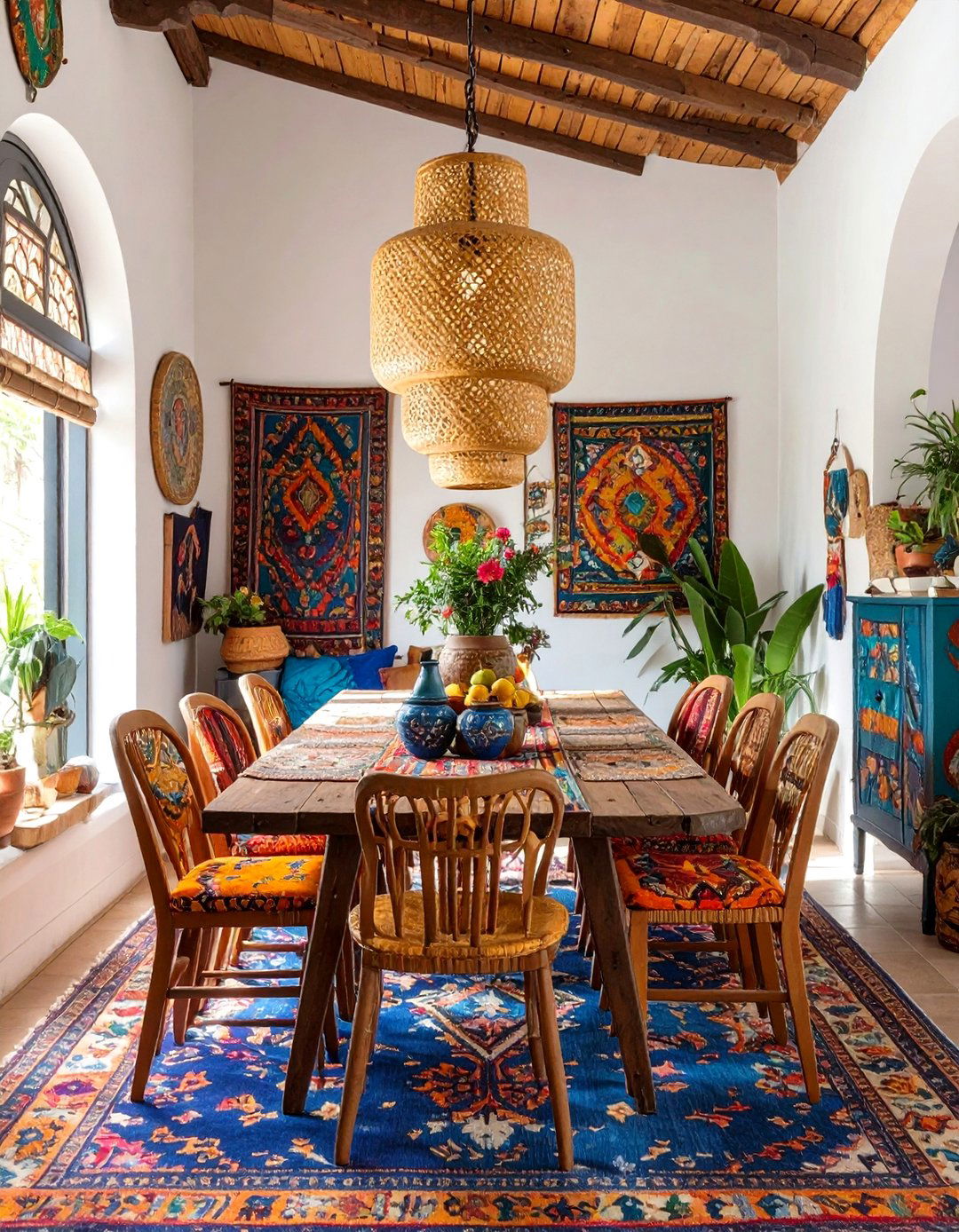 Global Fusion Dining Room - 30 casual dining room ideas