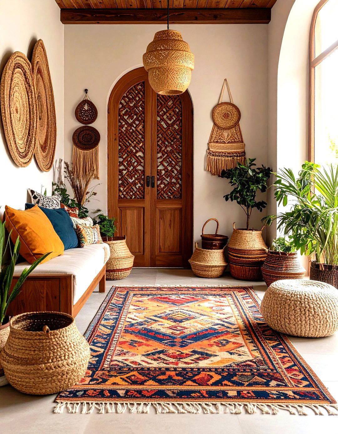 Global Inspired Entryway - 30 entryway inspiration