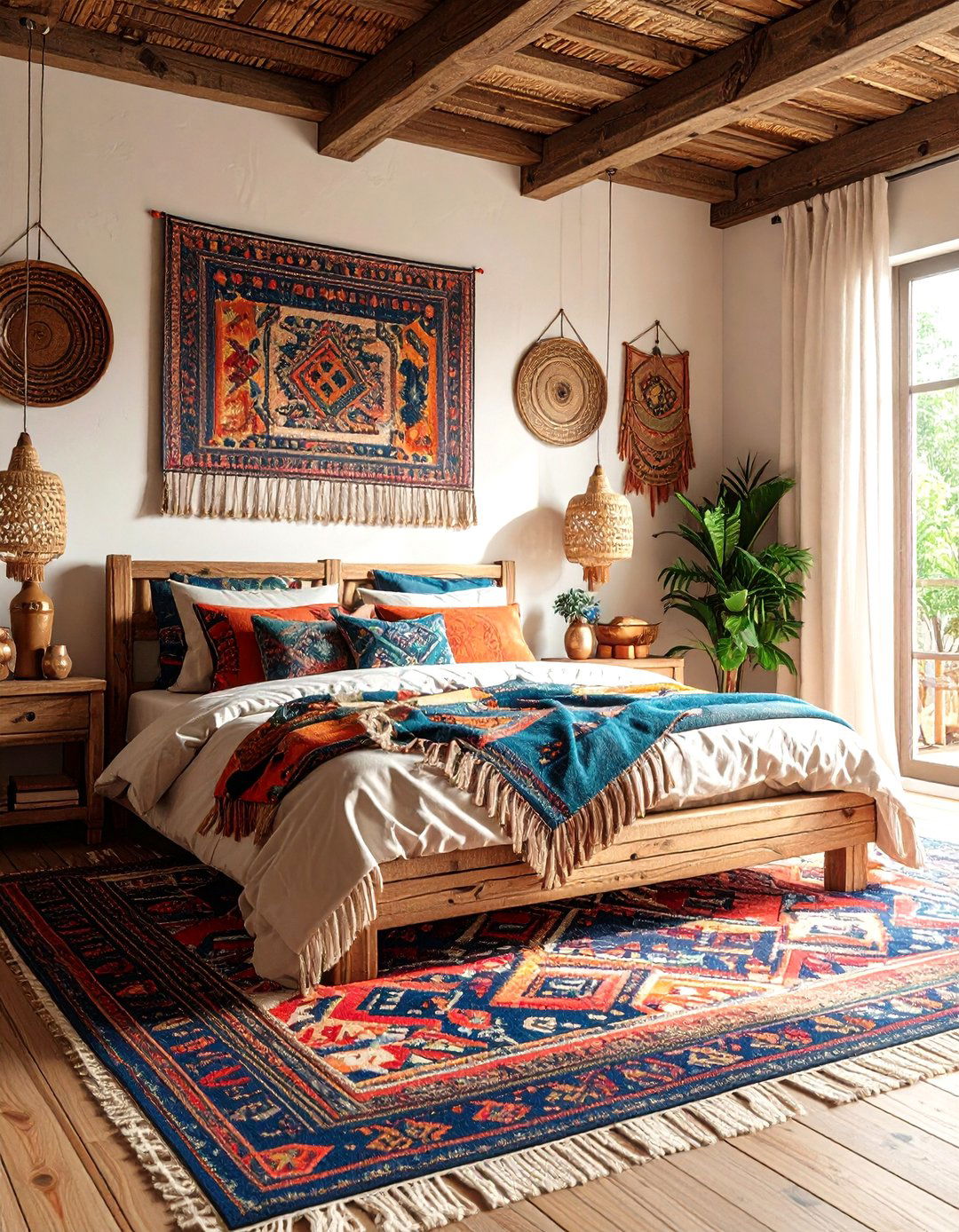 Global Nomad Bedroom - 30 adult bedroom ideas