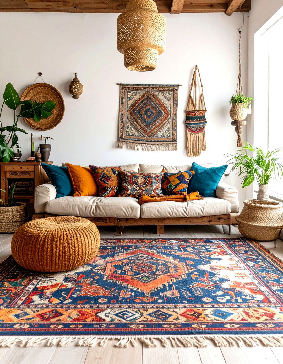 Global Nomad Living Room - 30 decoration ideas for living room