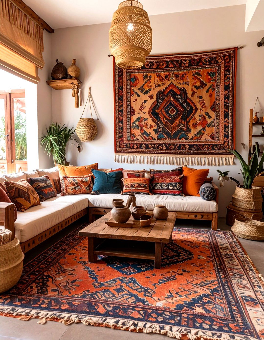 Global Nomad Living Room - 30 interior design photos ideas